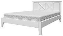 Кровать Грация-2 1400, белый античный