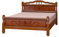 Кровать Карина-5 900, орех