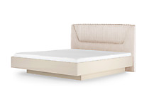 Кровать Капри11 1600 с ПМ сатин