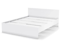 Кровать Лофт 1600, Белый