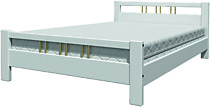 Кровать Вероника-3 1200, белый античный
