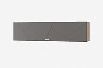 Шкаф настенный Скайлайн 1200 с гориз. дверкой, графит
