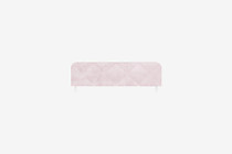 Ограничитель кровати Сказка ПМ-332.01 03-01, с мягким чехлом, розовый