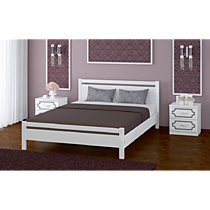 Кровать Вероника-1 1600, белый античный