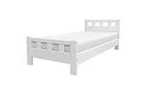 Кровать Вероника-2 900, белый античный